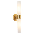 Applique murale moderne Duo 21 à 2 lumières pour salle de bain/coiffeuse