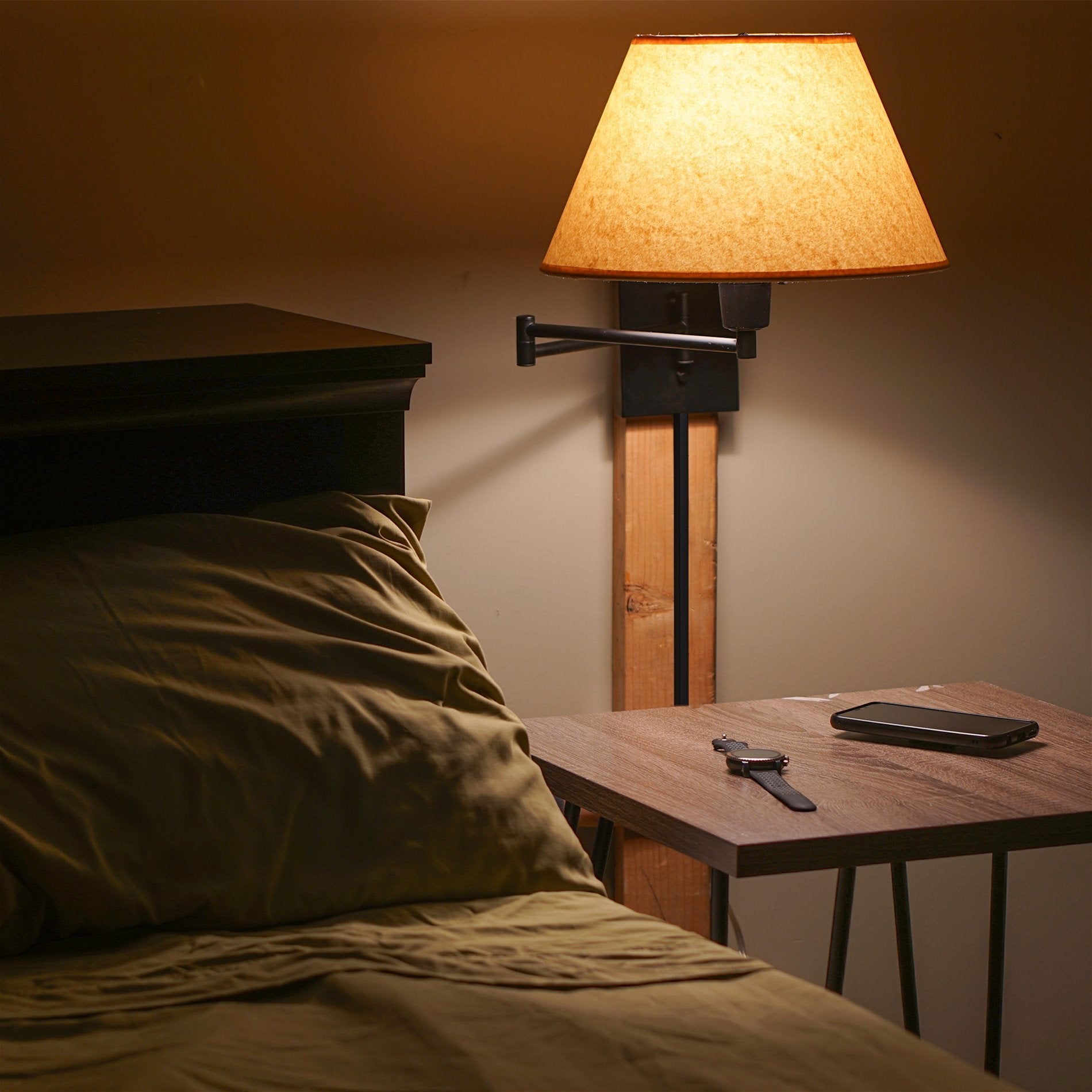 Applique murale à bras articulé Cambridge 15 - À brancher/à fixer au mur