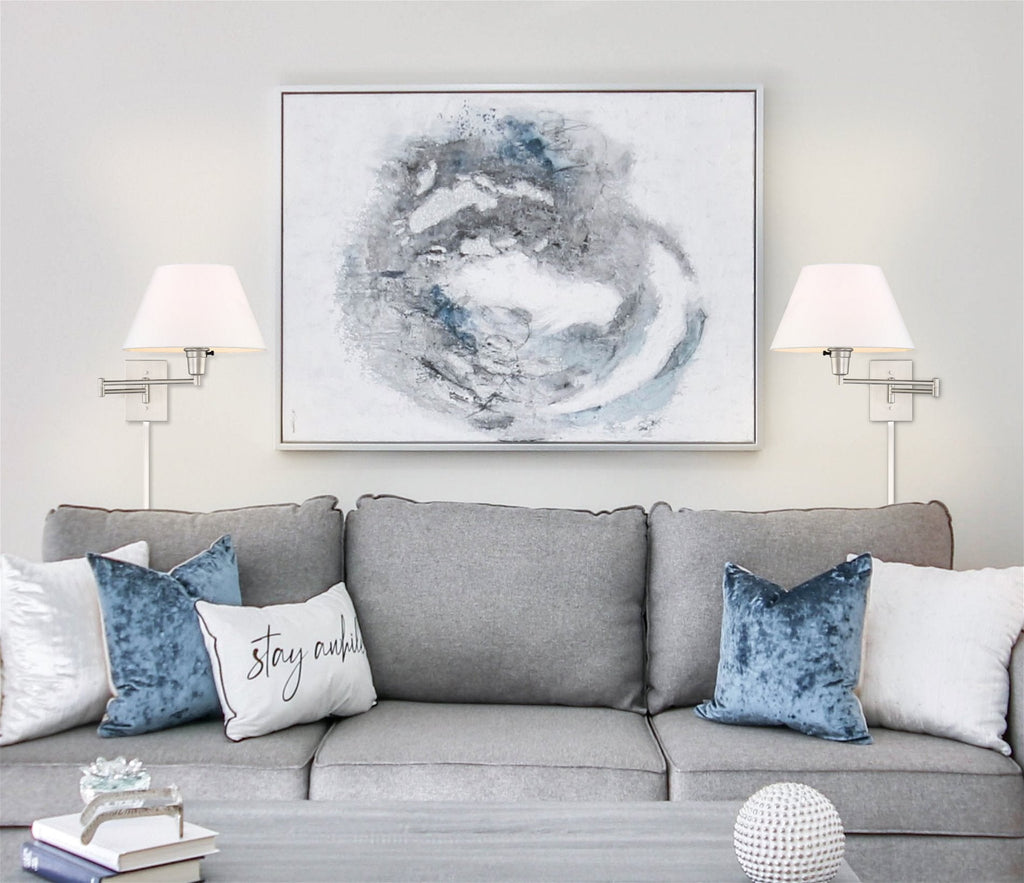 Applique murale à bras articulé Cambridge 15 - À brancher/fixer au mur, lot de 2