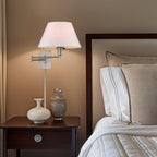 Applique murale à bras articulé Cambridge 15 - À brancher/fixer au mur, lot de 2