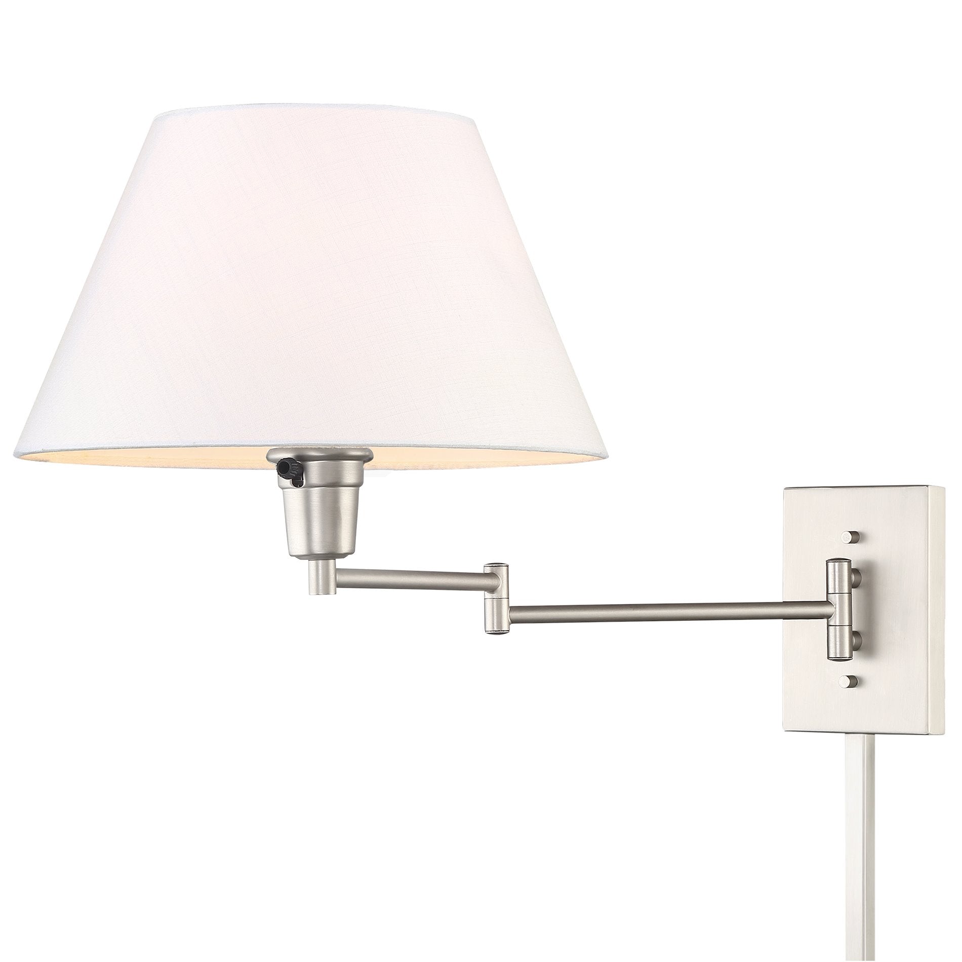 Applique murale à bras articulé Cambridge 15 - À brancher/à fixer au mur