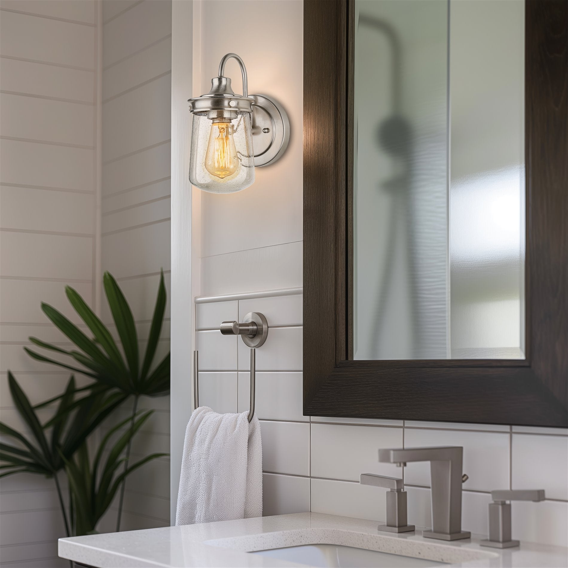 Applique murale Mason 10 style industriel ferme