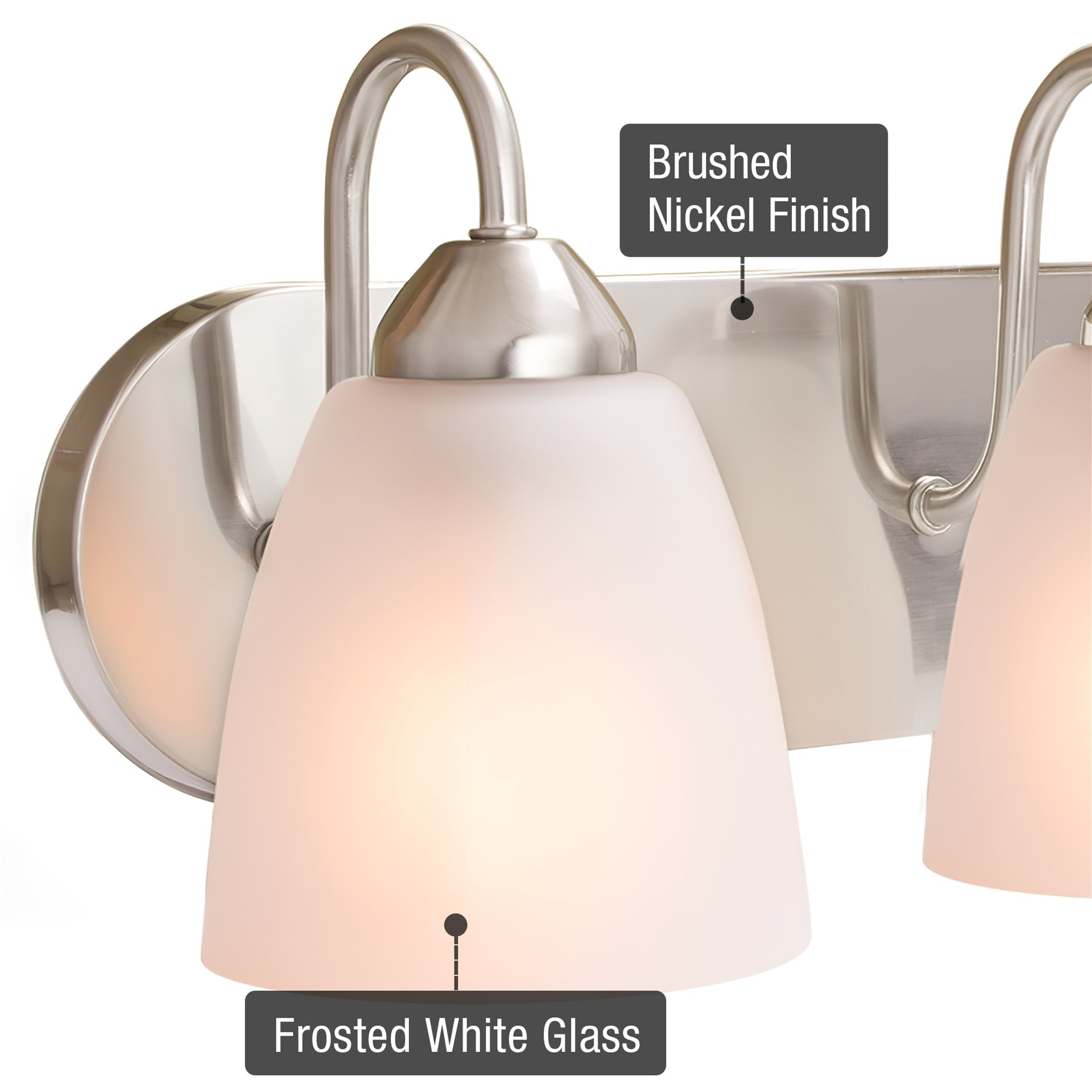 Applique murale moderne Armada 49 à 6 lumières au-dessus du miroir / Applique de salle de bain