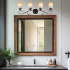 Applique murale traditionnelle Villa 31 à 4 lumières pour salle de bain