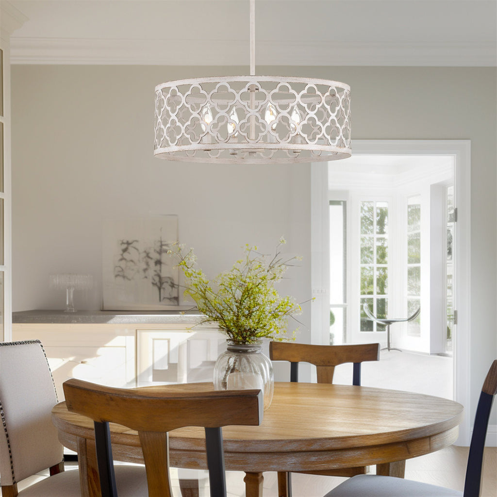 Lustre moderne Sutton 20 à 4 lumières