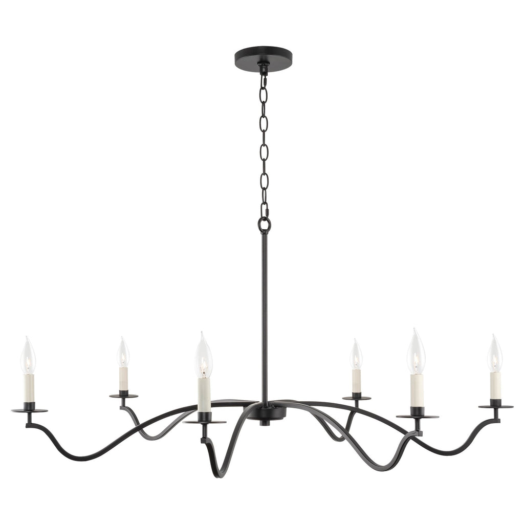 Lustre moderne Pennington 42 à 6 lumières