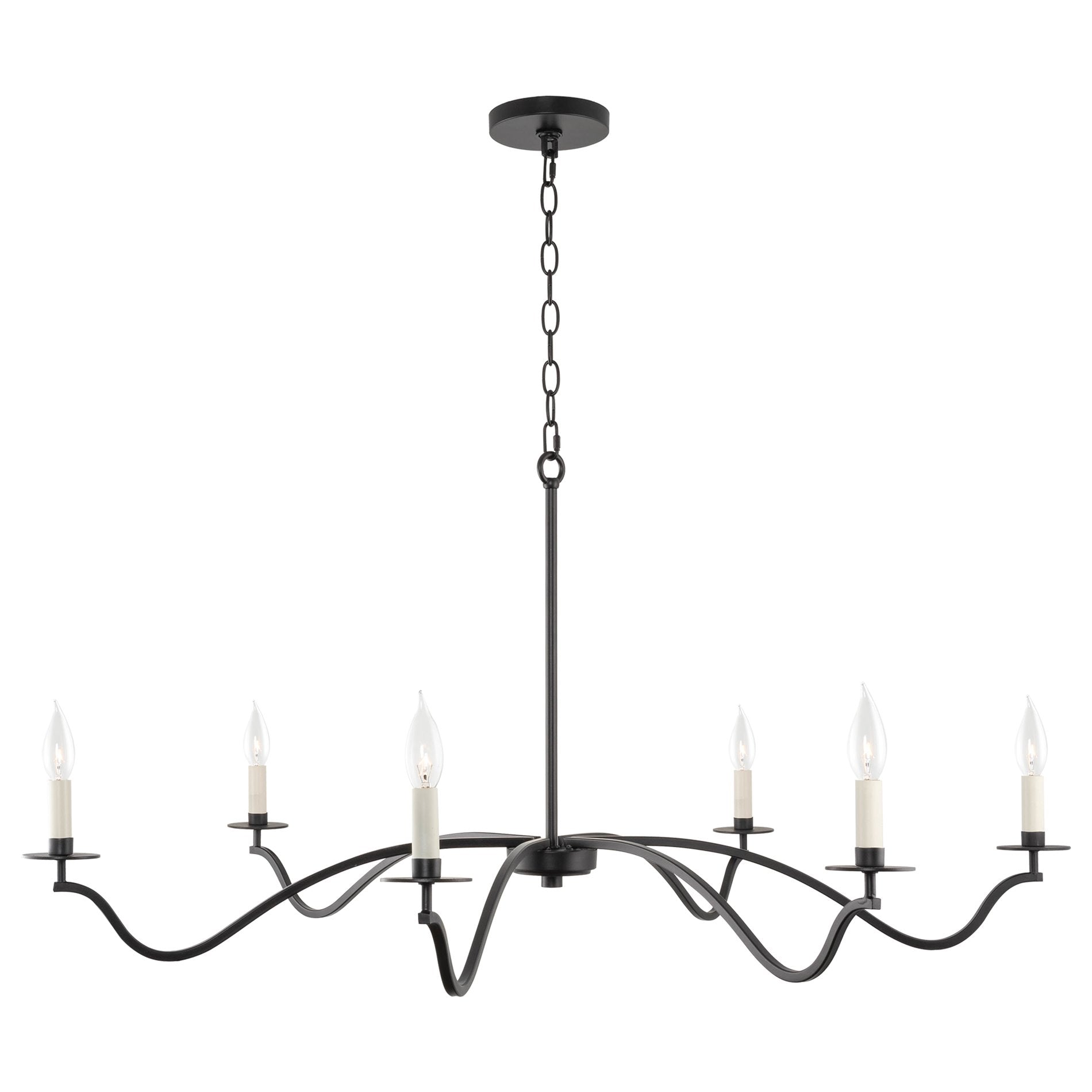 Lustre moderne Pennington 42 à 6 lumières