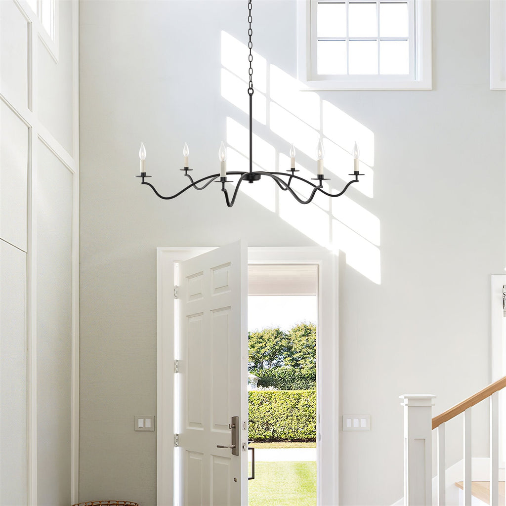 Lustre moderne Pennington 42 à 6 lumières