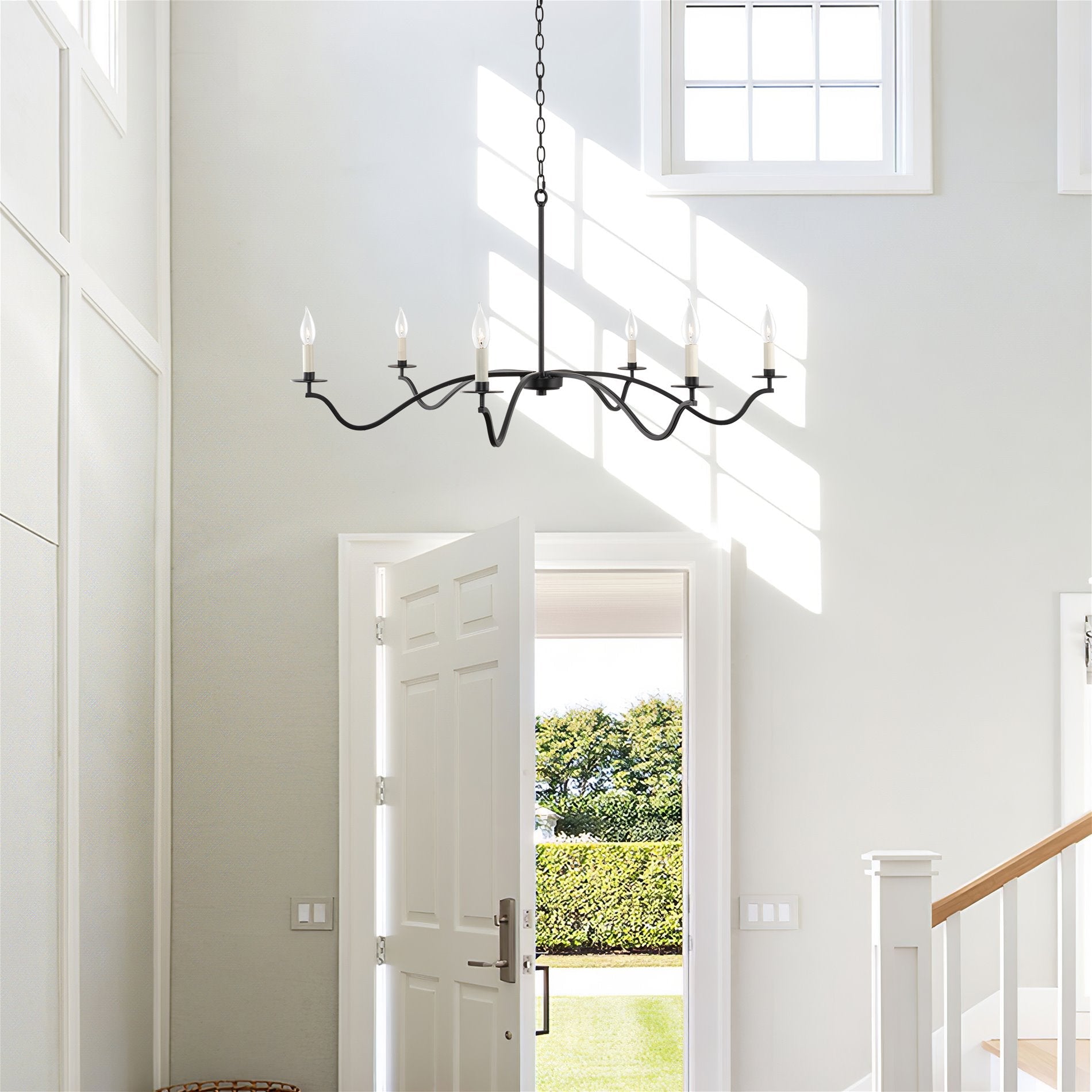 Lustre moderne Pennington 42 à 6 lumières