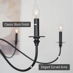 Lustre moderne Archer 47 à 6 lumières
