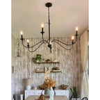 Lustre moderne Archer 47 à 6 lumières