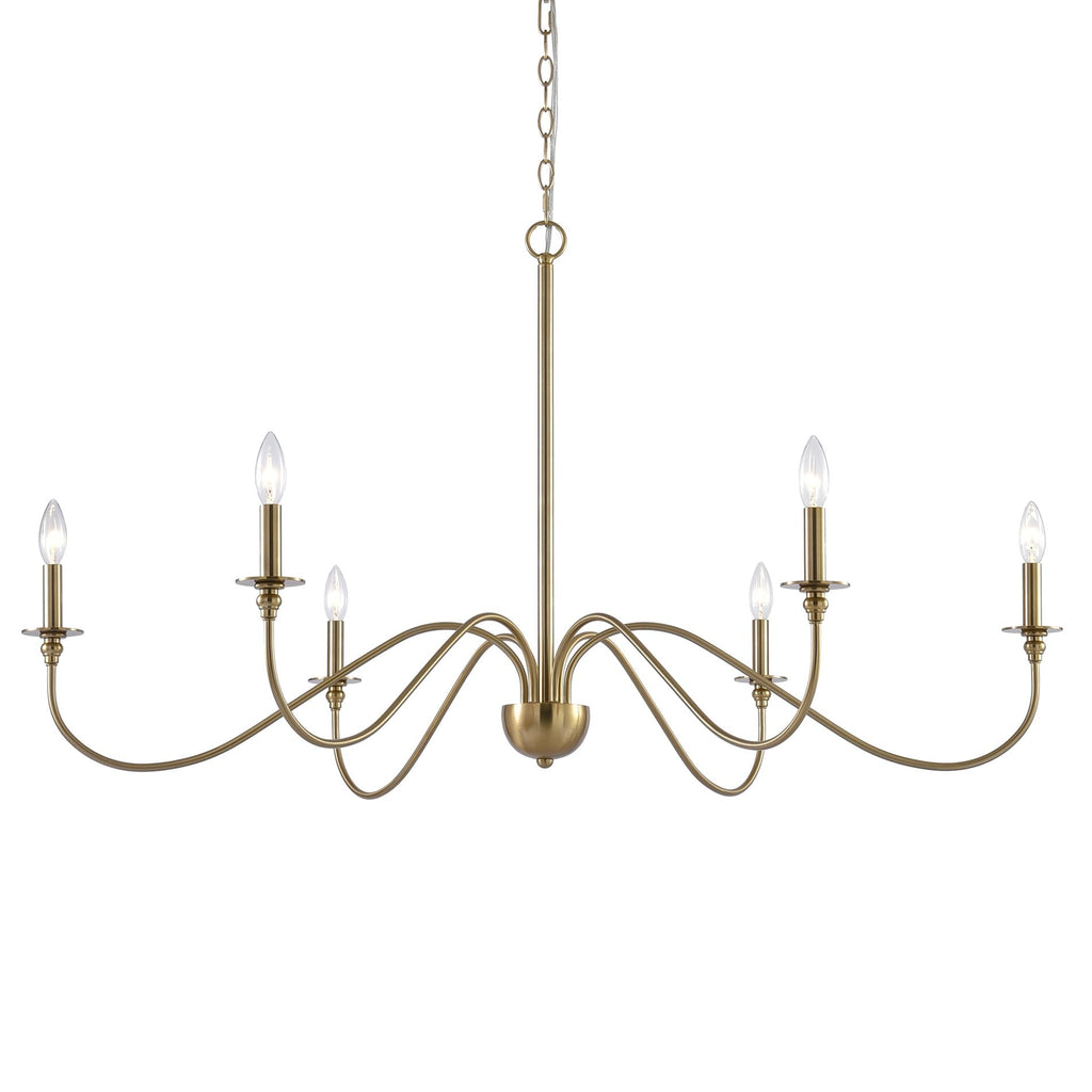 Lustre moderne Archer 47 à 6 lumières