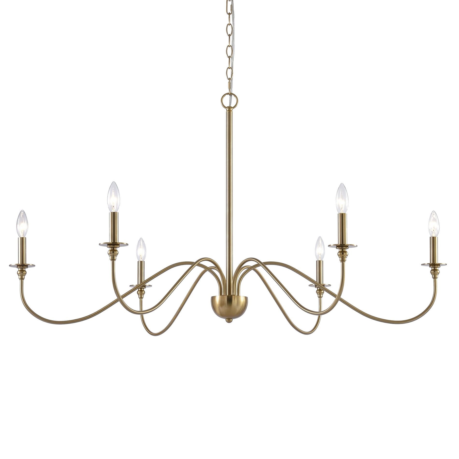 Lustre moderne Archer 47 à 6 lumières