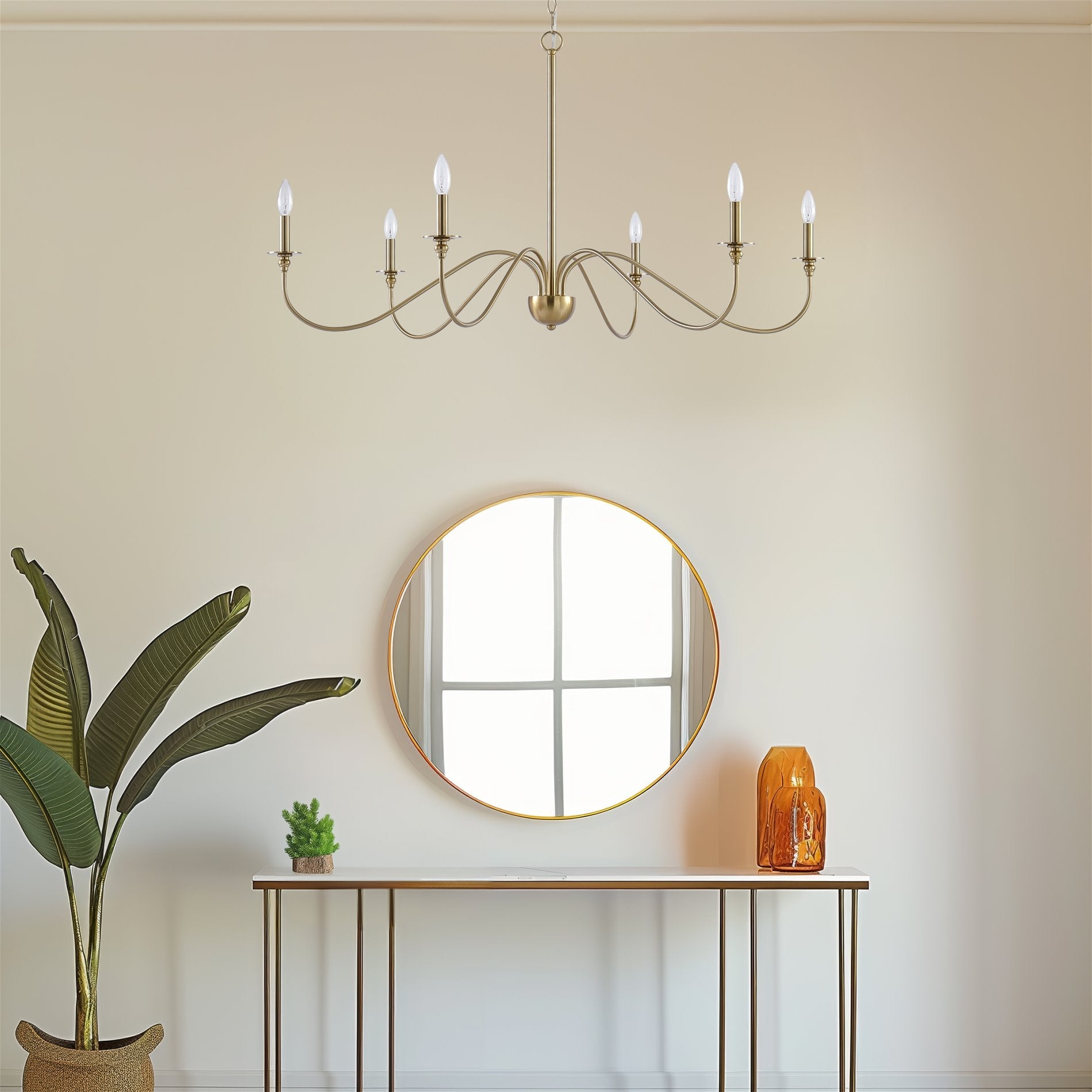 Lustre moderne Archer 47 à 6 lumières