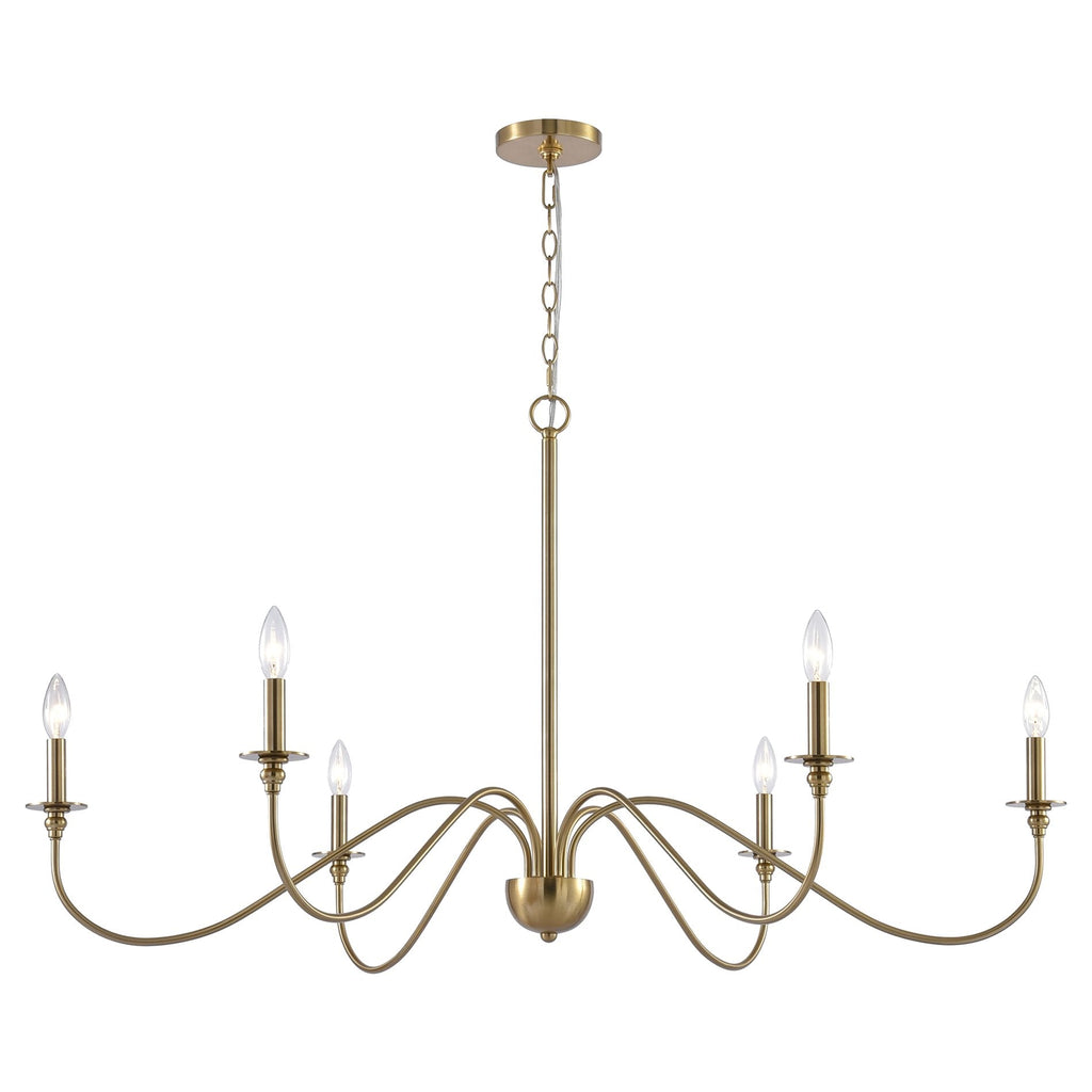 Lustre moderne Archer 47 à 6 lumières