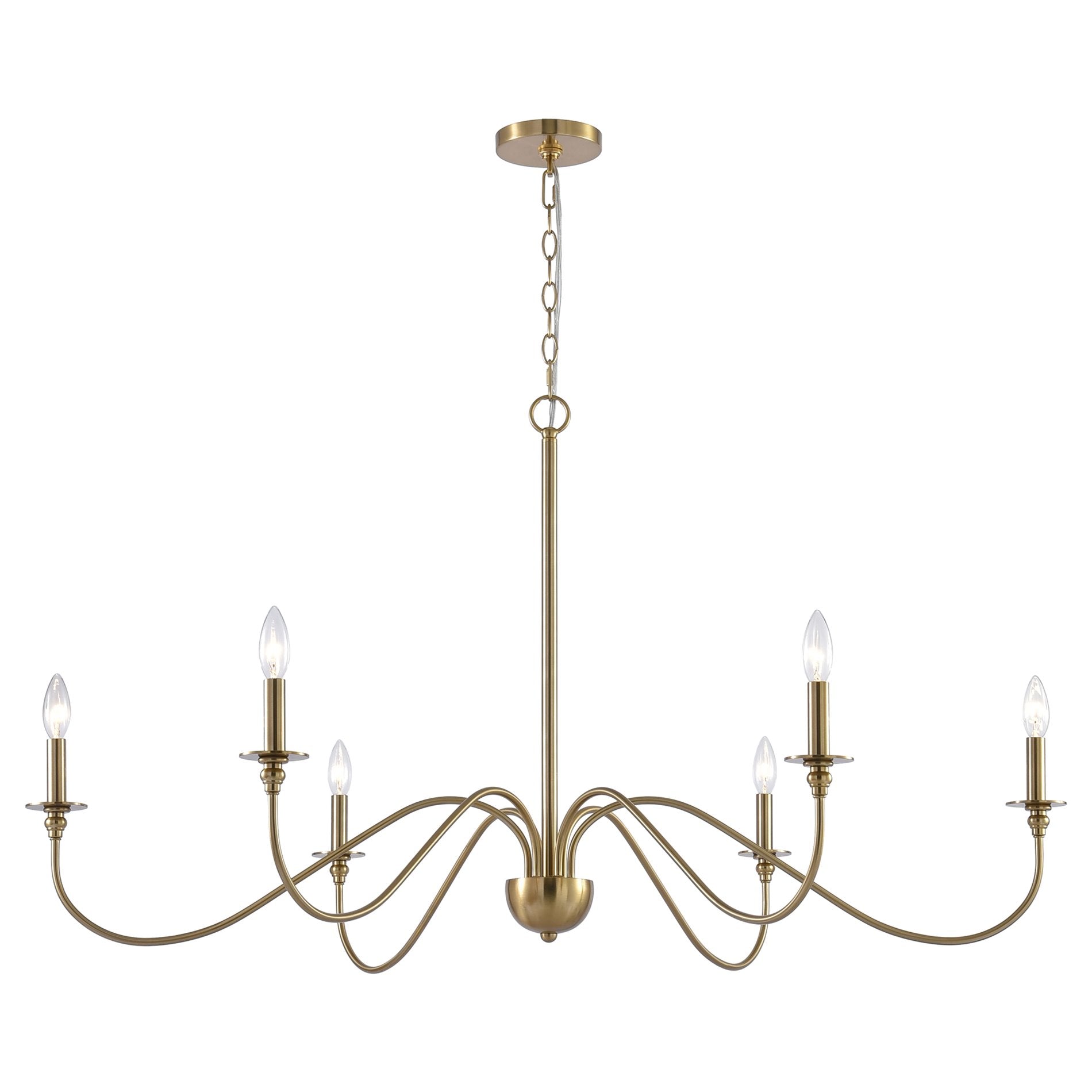 Lustre moderne Archer 47 à 6 lumières