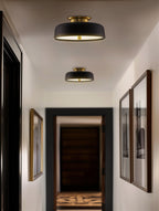 Plafonnier semi-encastré moderne Gianna 12 à 2 lumières