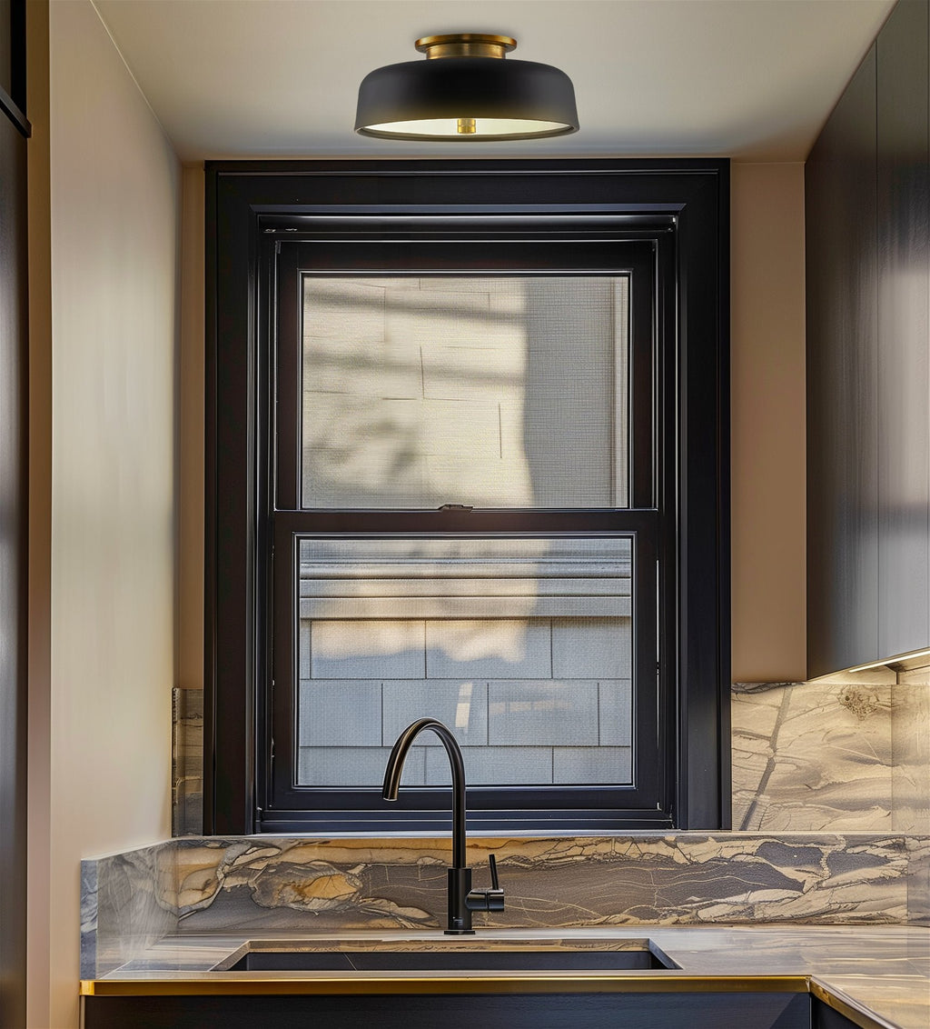 Plafonnier semi-encastré moderne Gianna 12 à 2 lumières