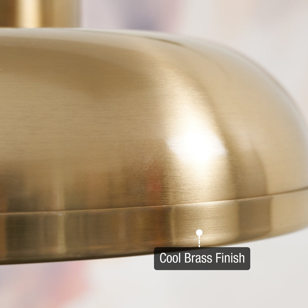 Plafonnier semi-encastré moderne Alston 14 à 3 lumières