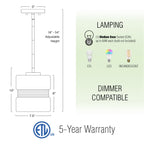 Suspension moderne Sage 10