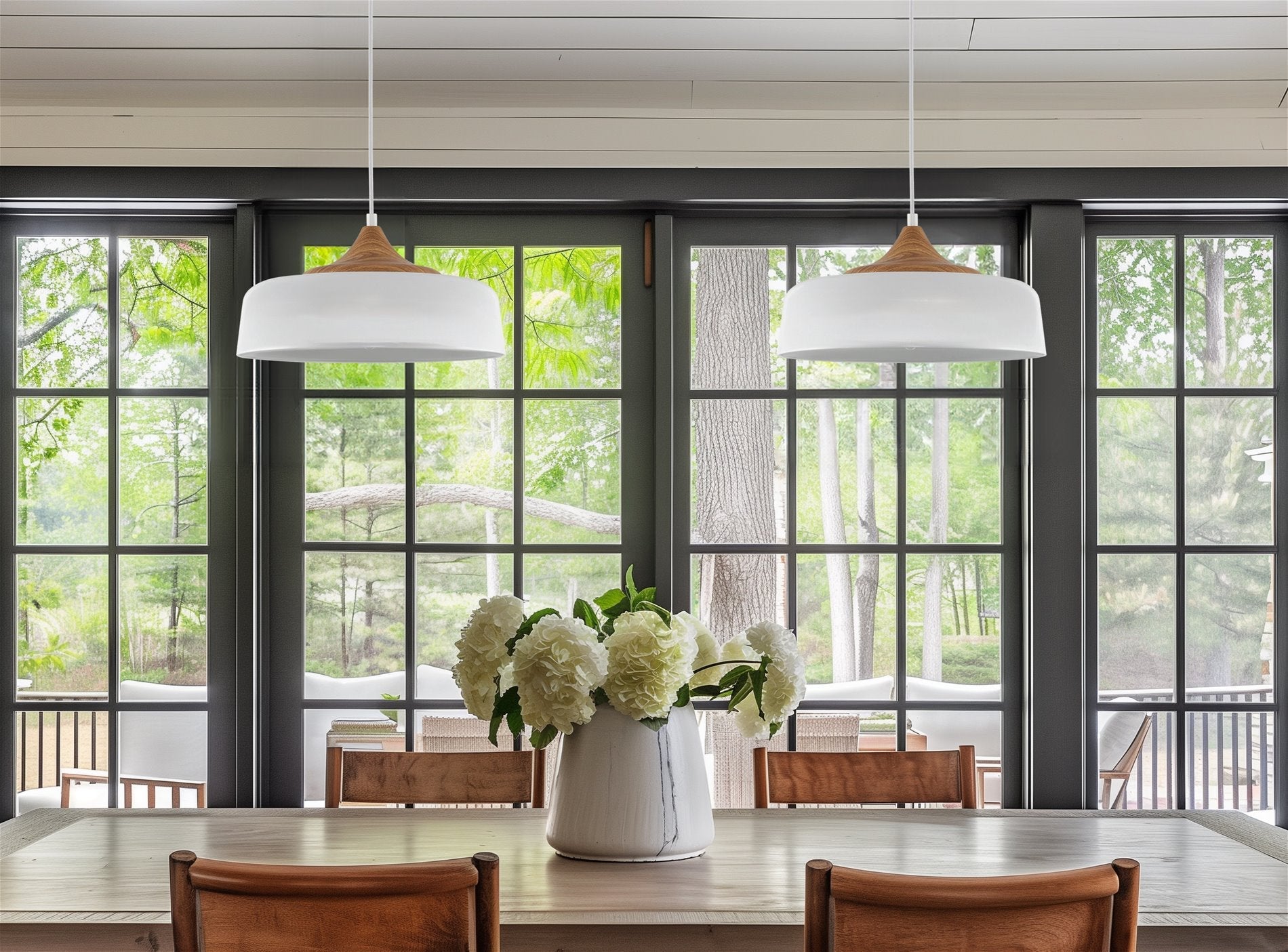 Suspension Riley 16 rétro-moderne