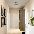 Powell 12 Lampada da soffitto a incasso rustica a 3 luci