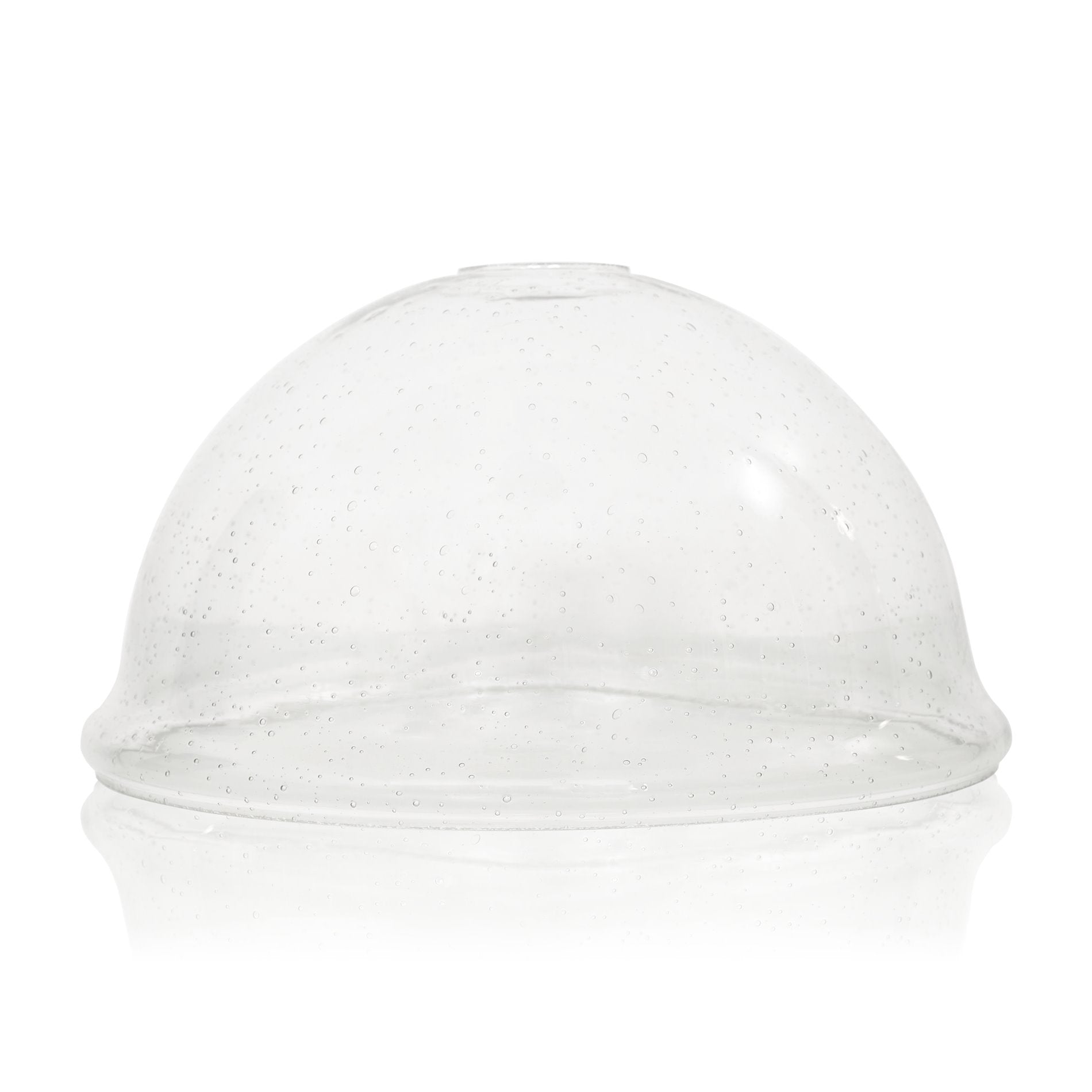 Abat-jour en verre bullé Granville 10 / Verre de remplacement