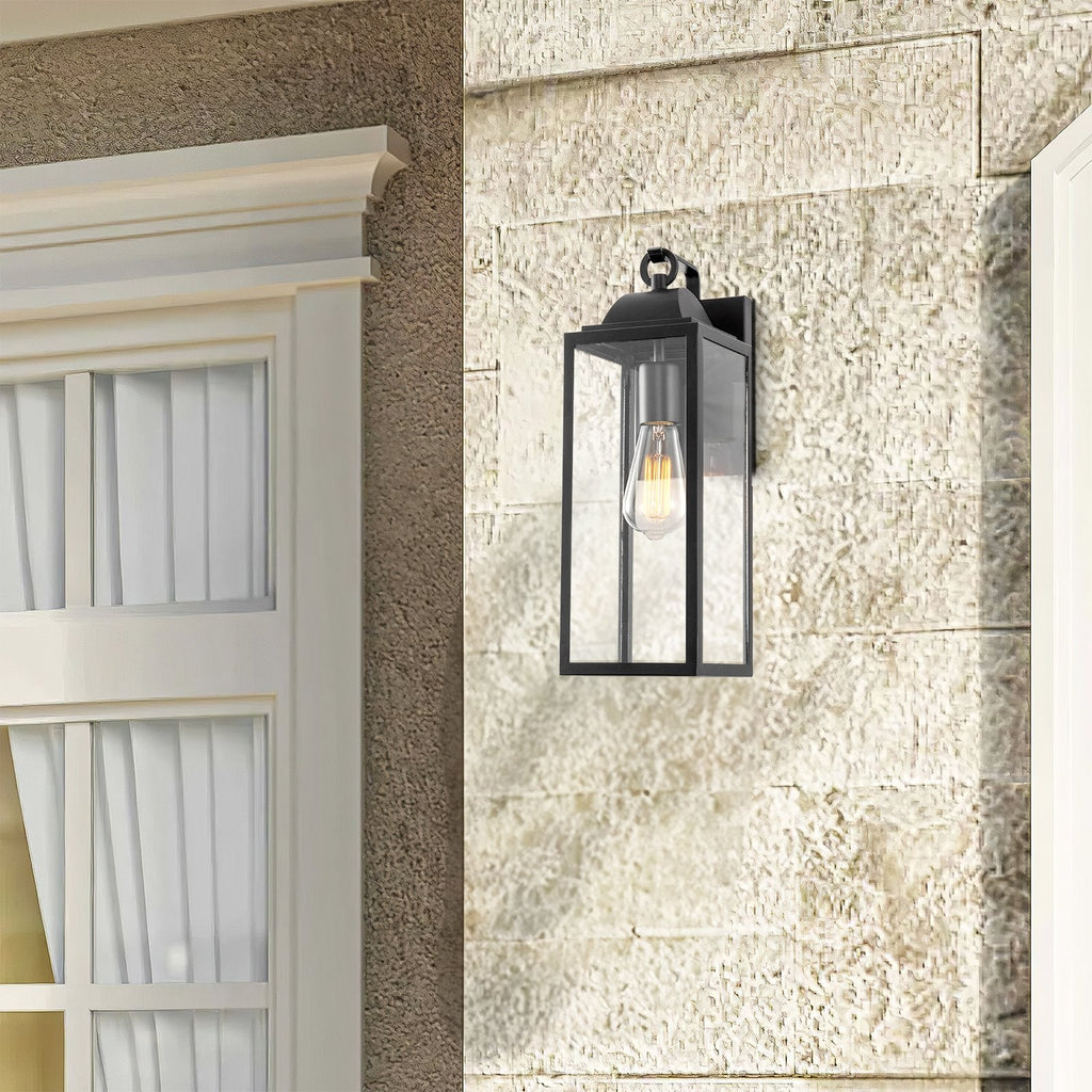 Lampada da parete per esterni Landry 17 in stile industriale e resistente alle intemperie