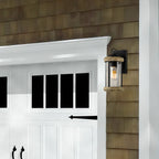 Applique murale extérieure Dorsey 12, rustique et traditionnelle, résistante aux intempéries