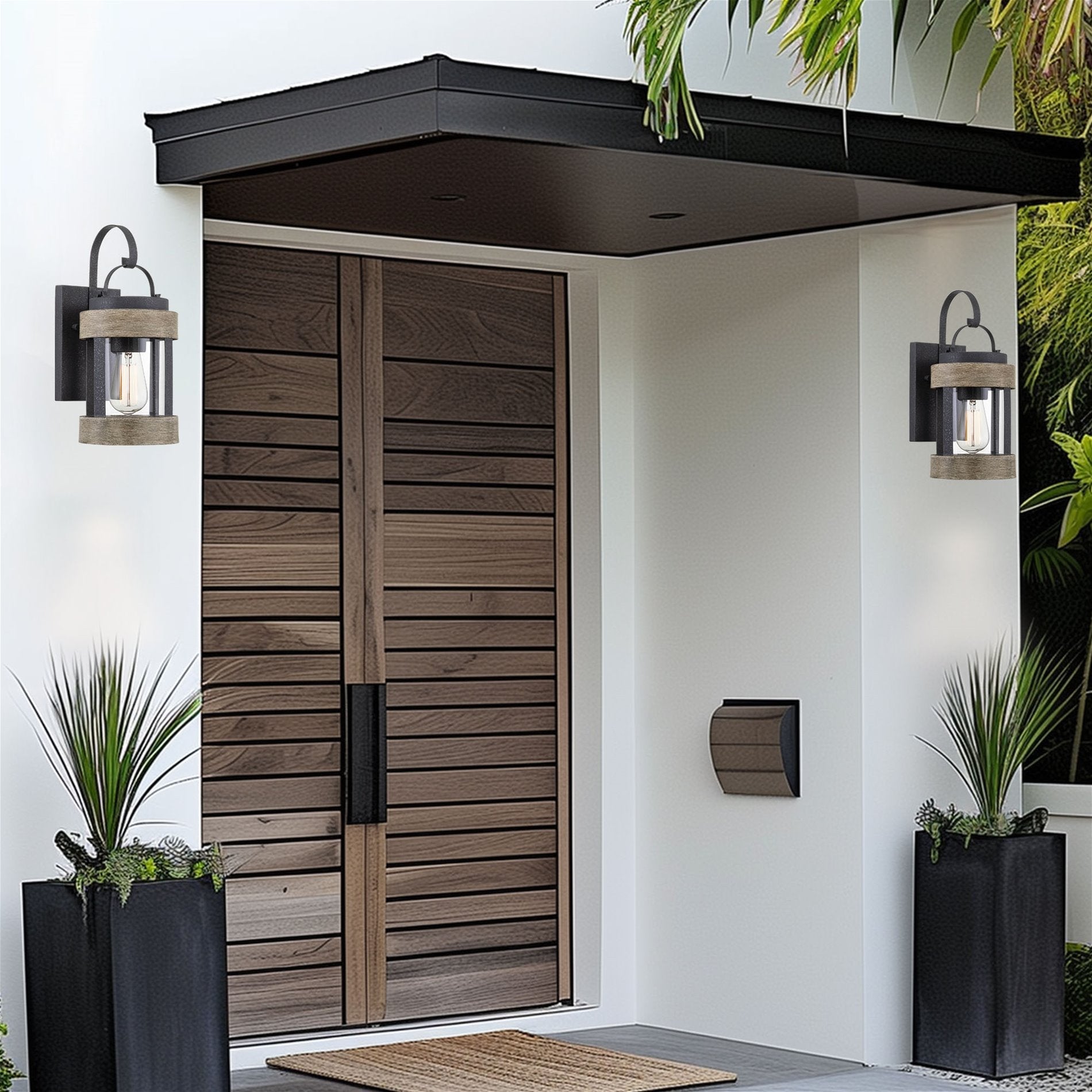 Applique murale d'extérieur moderne Rochester 14