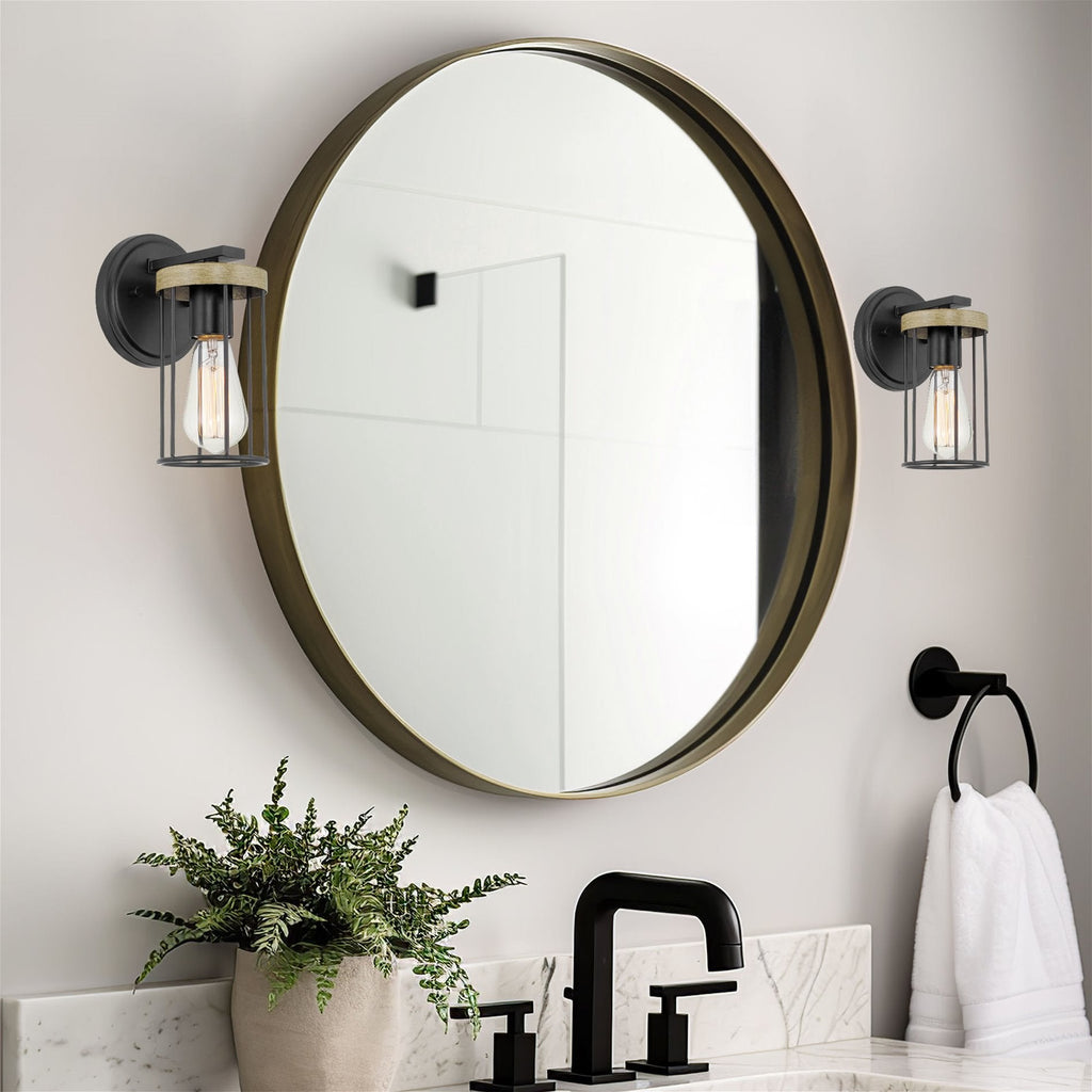 Applique murale Dayton 9 style ferme