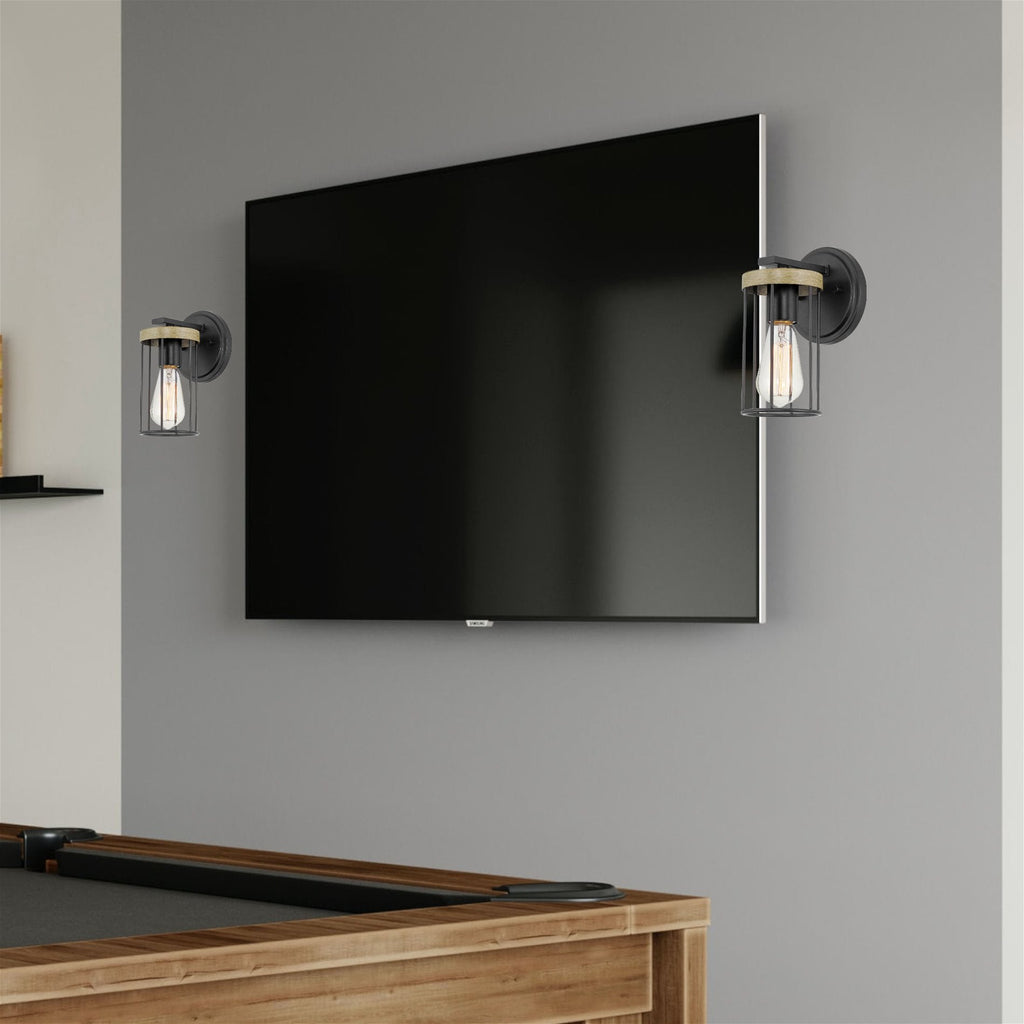 Applique murale Dayton 9 style ferme