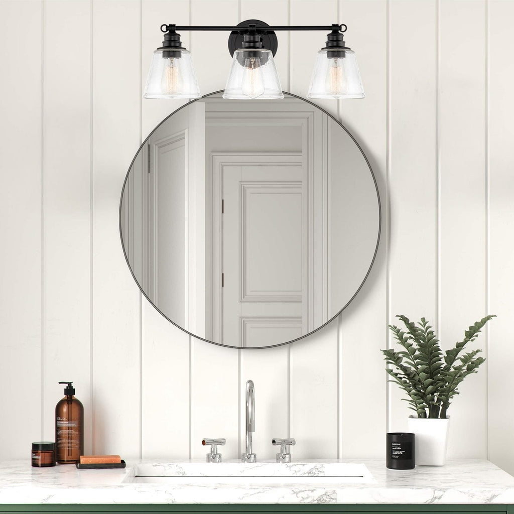 Adair 23 Applique murale moderne à 3 lumières style ferme / Luminaire de salle de bain