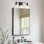 Adair 23 Applique murale moderne à 3 lumières style ferme / Luminaire de salle de bain