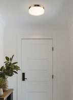 Plafonnier encastré moderne Luna 9 à DEL intégrée de 18 W (équivalent à 180 W)