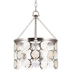 Lampadario a sospensione Estelle 18 Modern Chic a 3 luci con cristalli