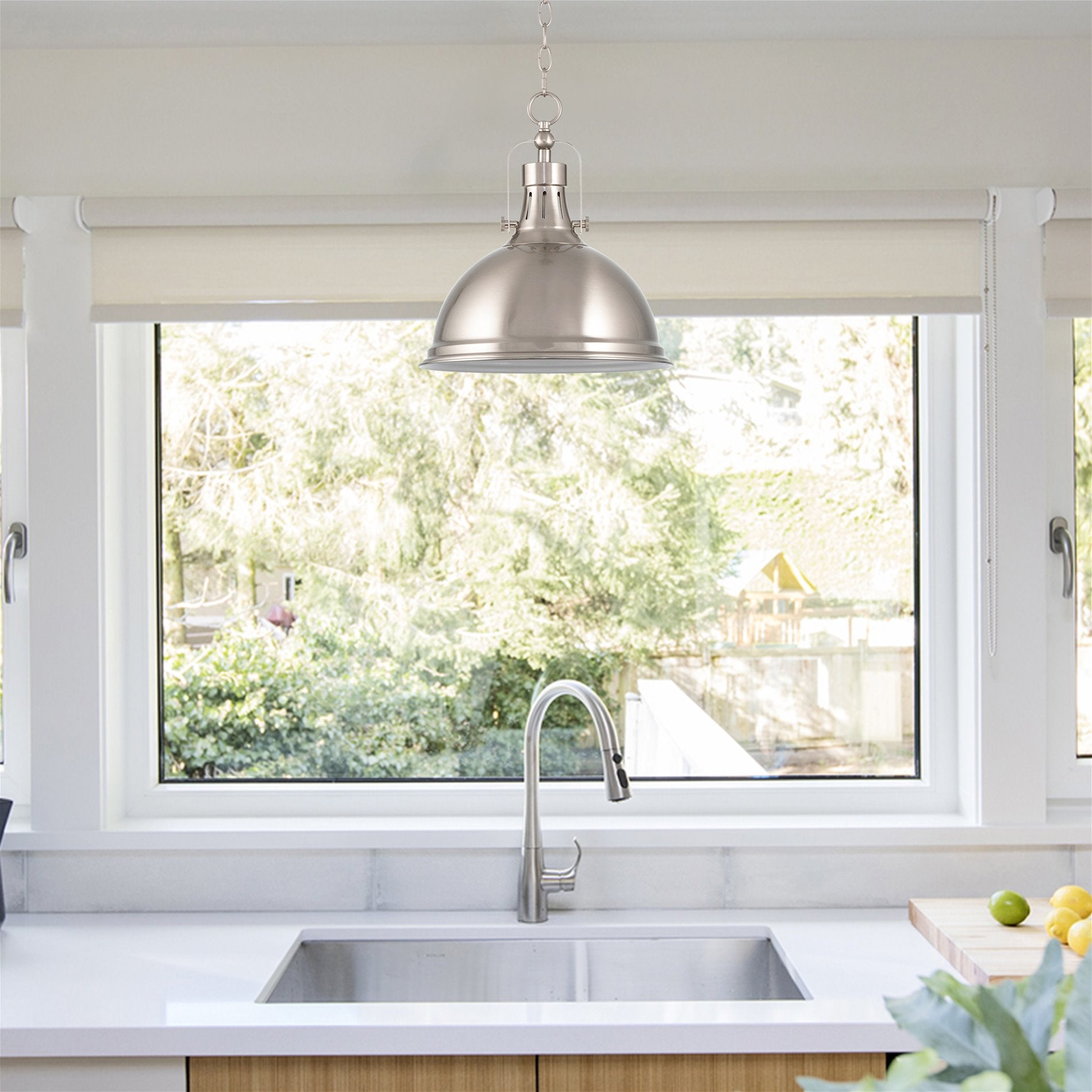 Suspension Belle 14 style industriel moderne