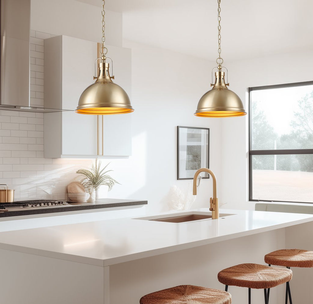 Suspension Belle 14 style industriel moderne