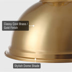 Suspension Belle 14 style industriel moderne