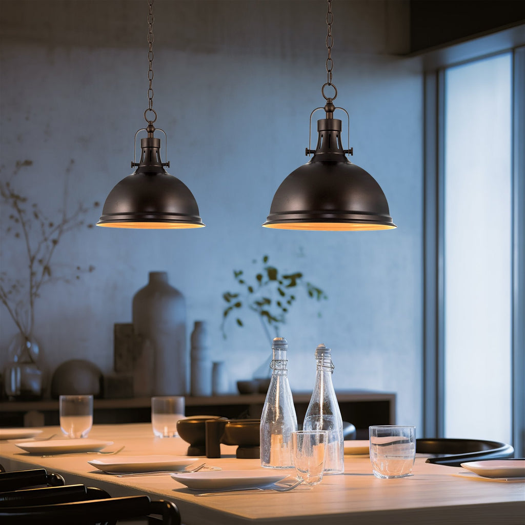 Suspension Belle 14 style industriel moderne