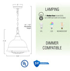 Suspension industrielle moderne Liberty 13