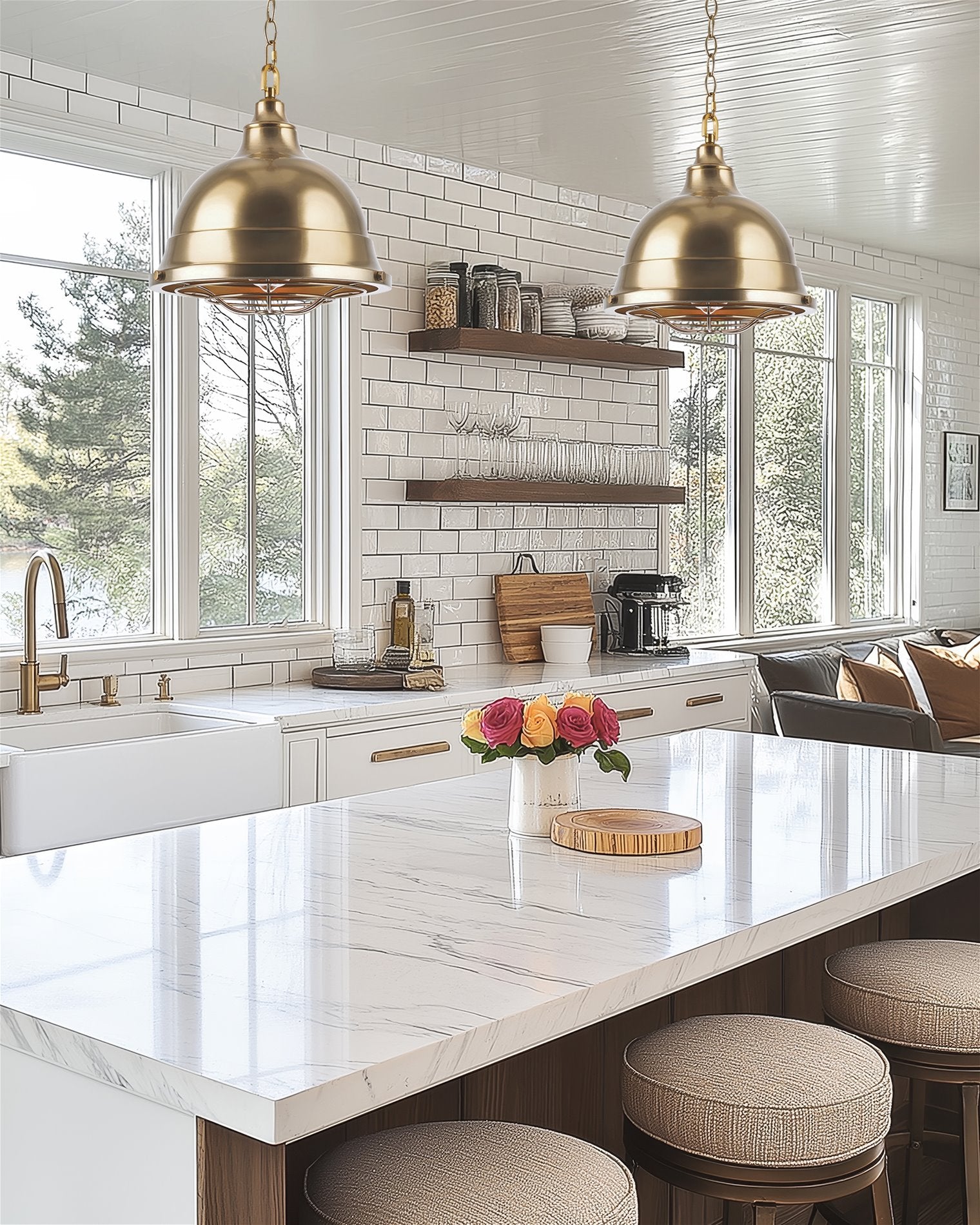 Suspension industrielle moderne Liberty 13