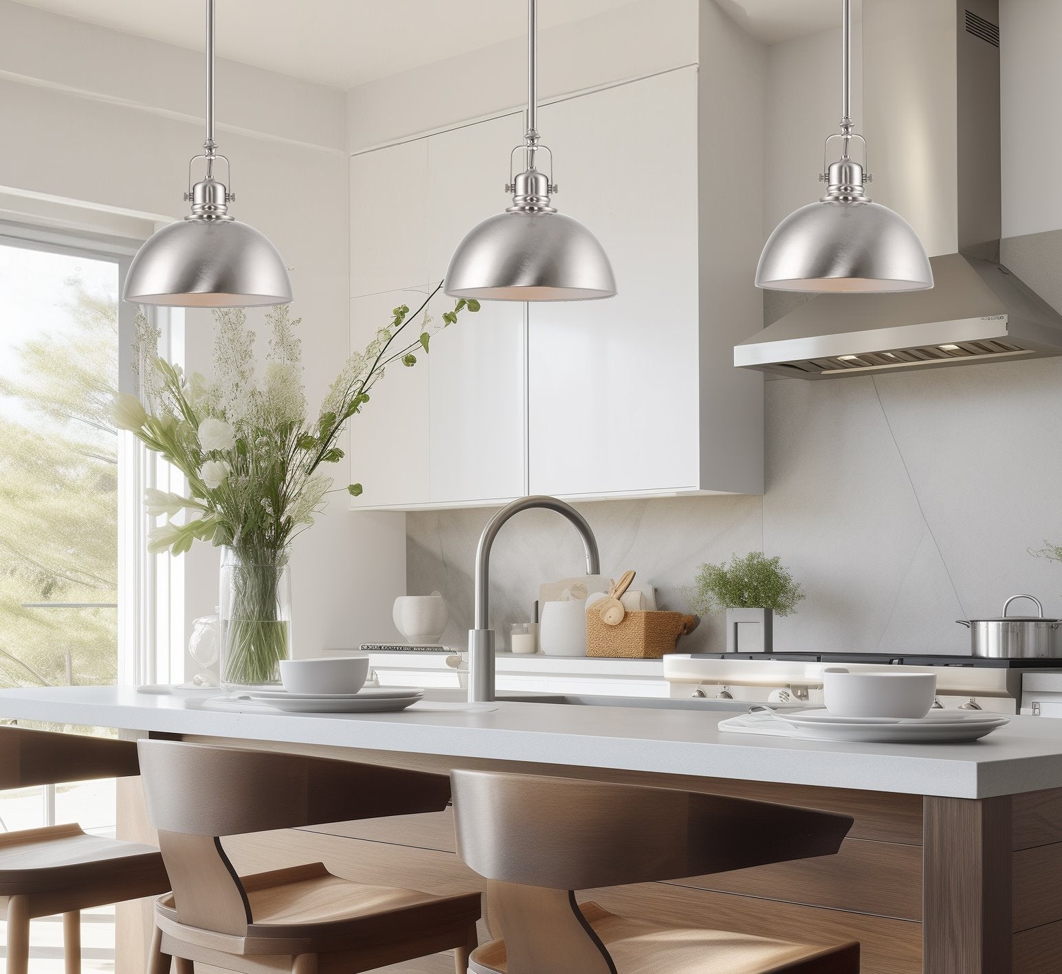 Suspension industrielle contemporaine Belle 9