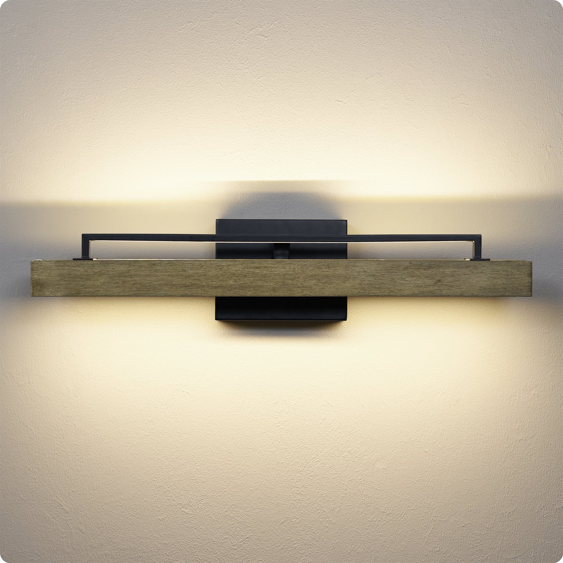 Éclairage LED intégré moderne Felix 25 (24 W) pour coiffeuse/salle de bain