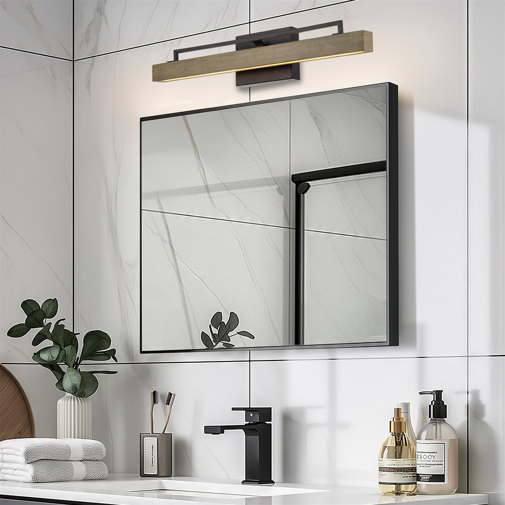 Éclairage LED intégré moderne Felix 25 (24 W) pour coiffeuse/salle de bain