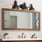 Applique murale traditionnelle à 3 lumières Beacon 27 pour salle de bain/meuble-lavabo