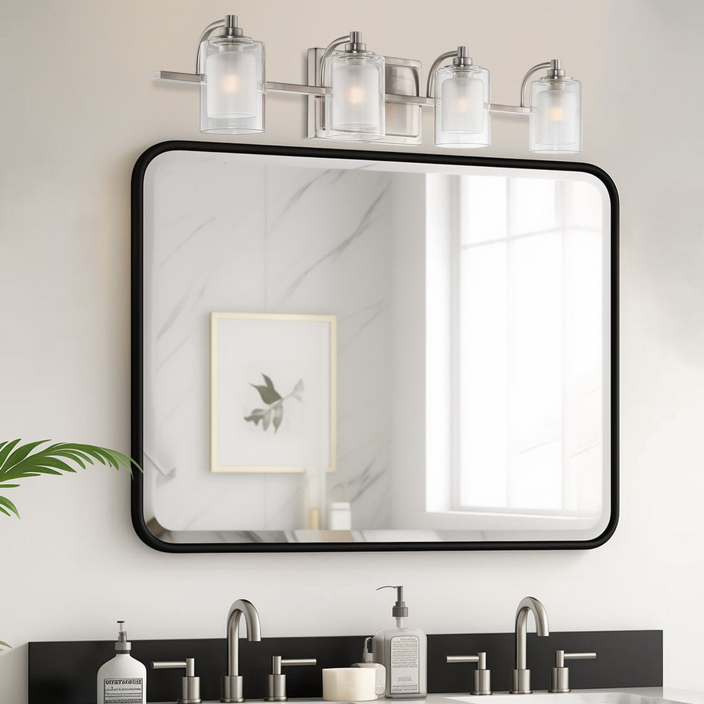 Applique murale moderne Blaise 29 à 4 lumières LED 4W pour salle de bain