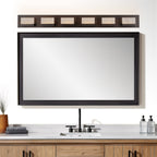 Applique murale moderne Everett 48 à 6 lumières DEL intégrées de 60 W (équivalent 360 W) pour salle de bain/coiffeuse