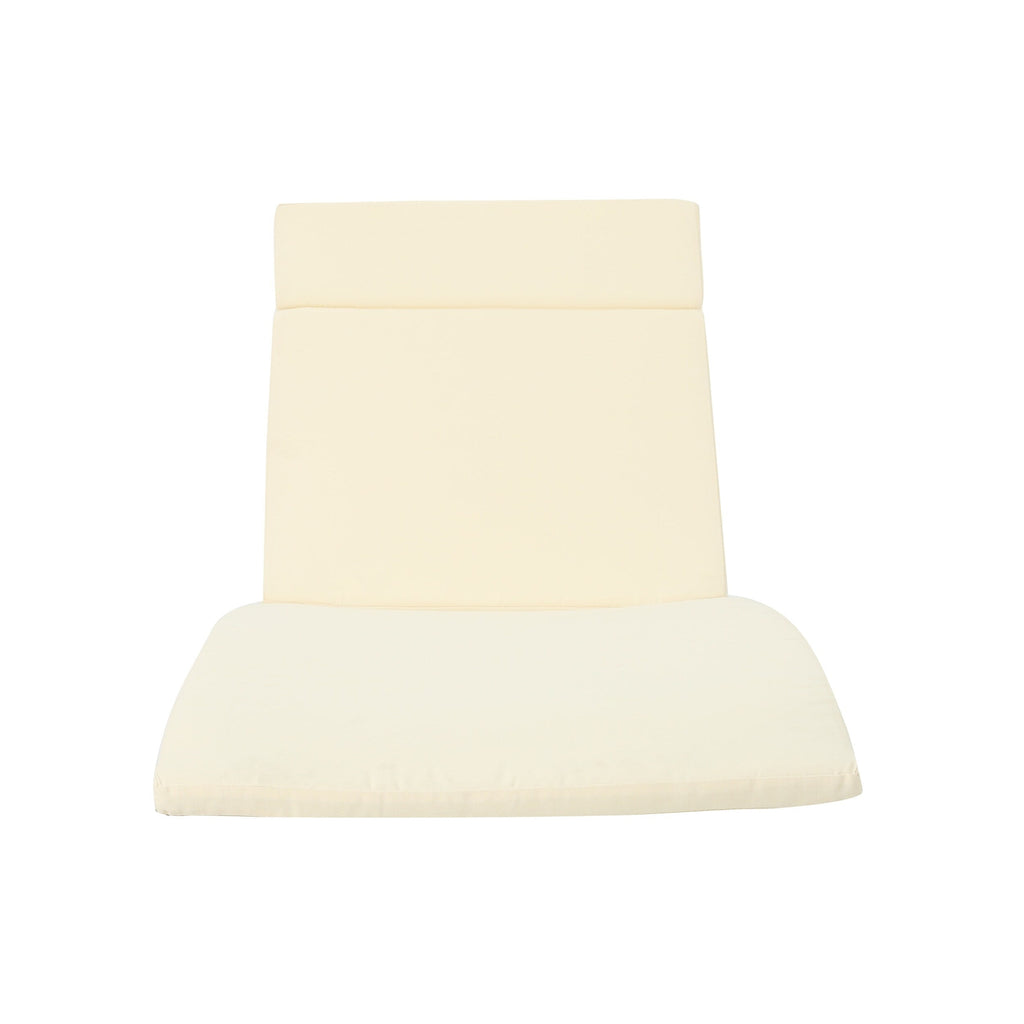 Ensemble de coussins d'extérieur Salem pour chaise longue - Coussins seulement (lot de 2) par Christopher Knight Home - 79,25 cm (L) x 27,50 cm (l) x 1,50 cm (H)