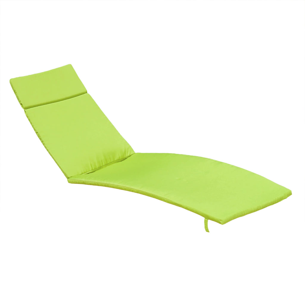 Ensemble de coussins d'extérieur Salem pour chaise longue - Coussins seulement (lot de 2) par Christopher Knight Home - 79,25 cm (L) x 27,50 cm (l) x 1,50 cm (H)